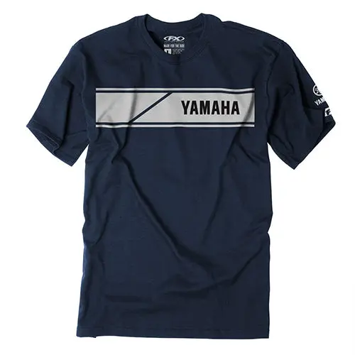 Factory Effex Yamaha Speed Block T-Shirt Navy (Xl)#22-87226 1