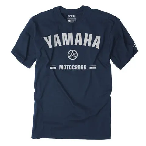 Factory Effex Yamaha Speedy Youth T-Shirt Navy (S)#22-83200 1