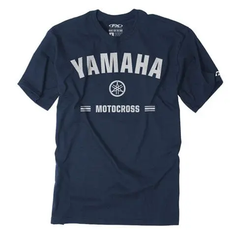 Factory Effex Yamaha Speedy Youth T-Shirt Navy#22-83202 1