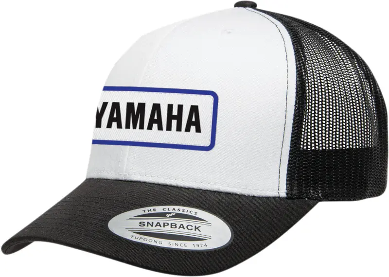 Factory Effex Yamaha Throwback Hat Black/White#25-86204 1