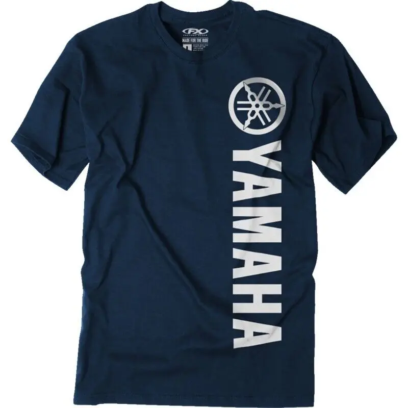 Factory Effex Yamaha Vertical T-Shirt 2Xl Blue#27-87228 1