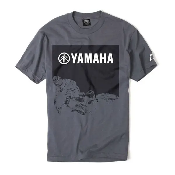 Factory Effex Yamaha Whip T- Shirt / Charcoal (L)#16-88272 1