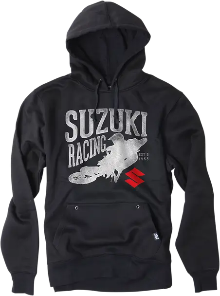 Factory Effex Youth Suzuki Hoodie Black Medium#19-83422 1