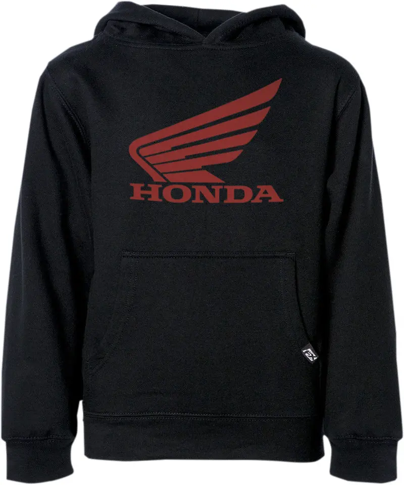Factory Effex Youth Wing Pullover Hoodie Black Large#25-88344 1