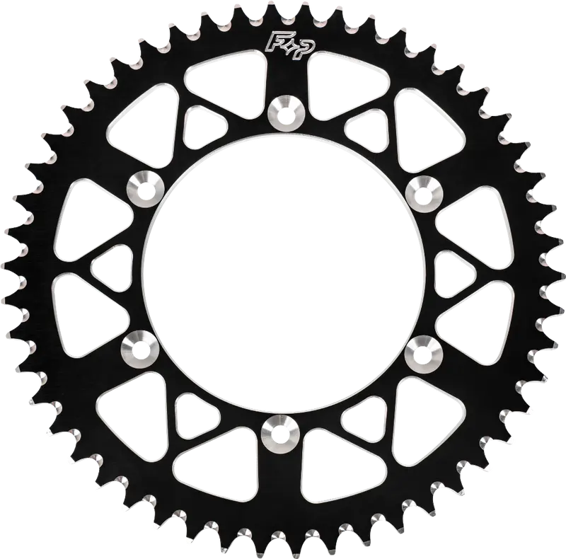 Fire Power 208-50 Blk Rear Sprocket Aluminum 50 Tooth - Black #208-50 Blk 1