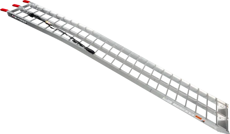 Fire Power Ar04m Each Each Curved Aluminum Ramp 88" X 12" #Ar04m Each 1