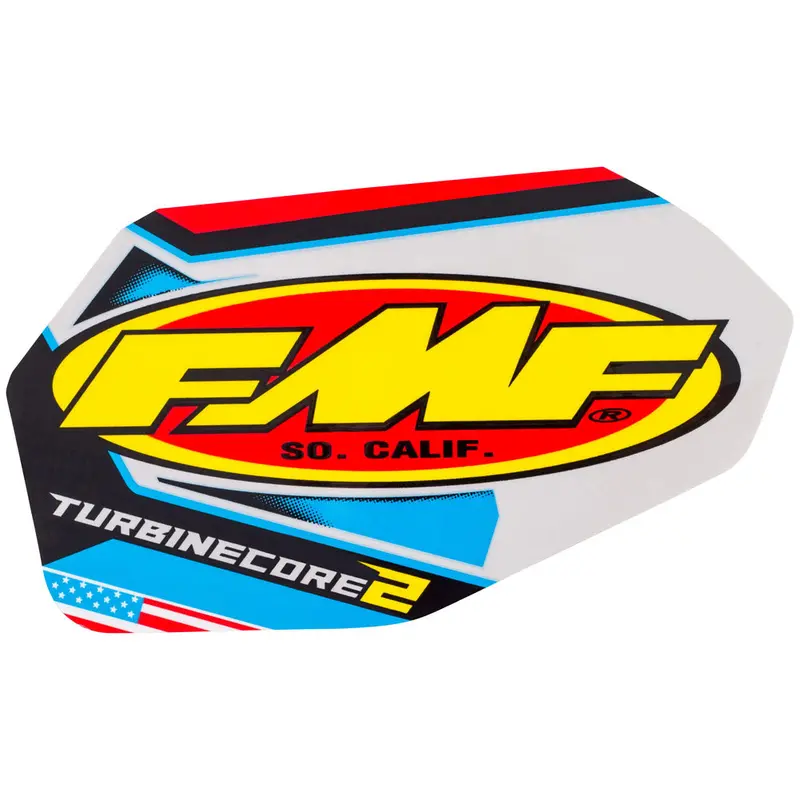 Fmf 2-Stroke Silencer Replacement Decals#157757-P 1
