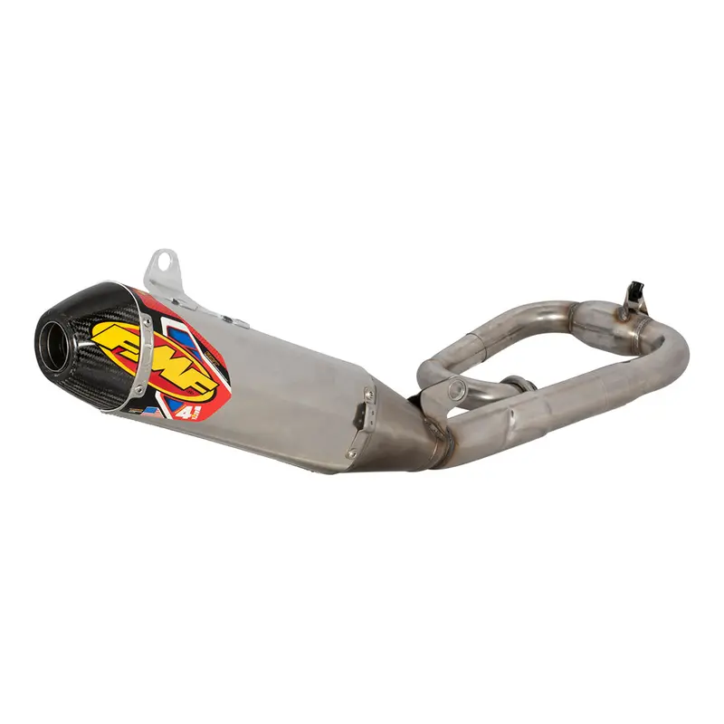 Fmf Factory-4.1 Rct Aluminum System With Carbon End Cap#145882-P 1