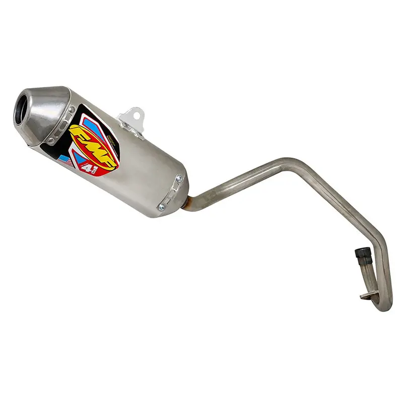 Fmf Mini Factory-4.1 Rct Aluminum Silencer With Stainless Steel End Cap And Header#42380 1