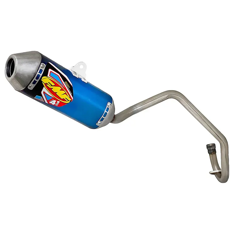 Fmf Mini Factory-4.1 Rct Anodized Titanium Silencer With Stainless Steel End Cap And Header#42381 1