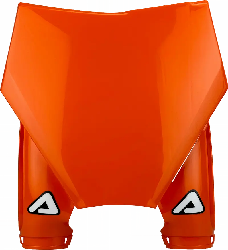 Front Number Plate Ktm Orange#2983165226 1