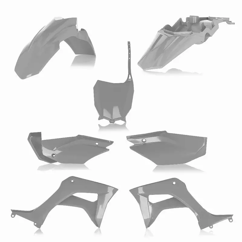 Full Plastic Kit Hon Grey #2861930011 1