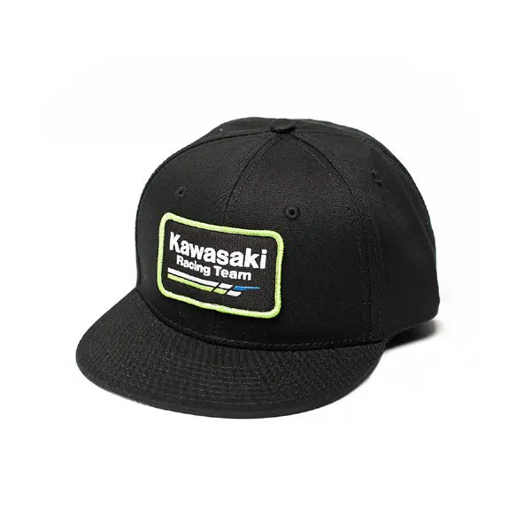Fx Kawasaki Racing Youth Snapback Hat / Black (One Size)#19-86112 1