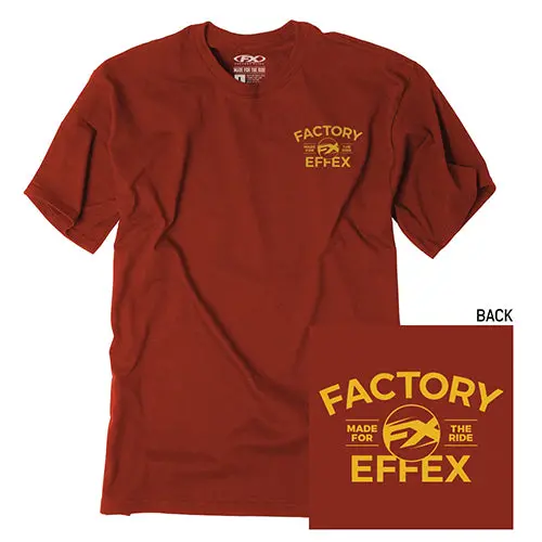 Fx Mens Crew T-Shirt Cardinal Fx Virtue (M)#24-87722 1