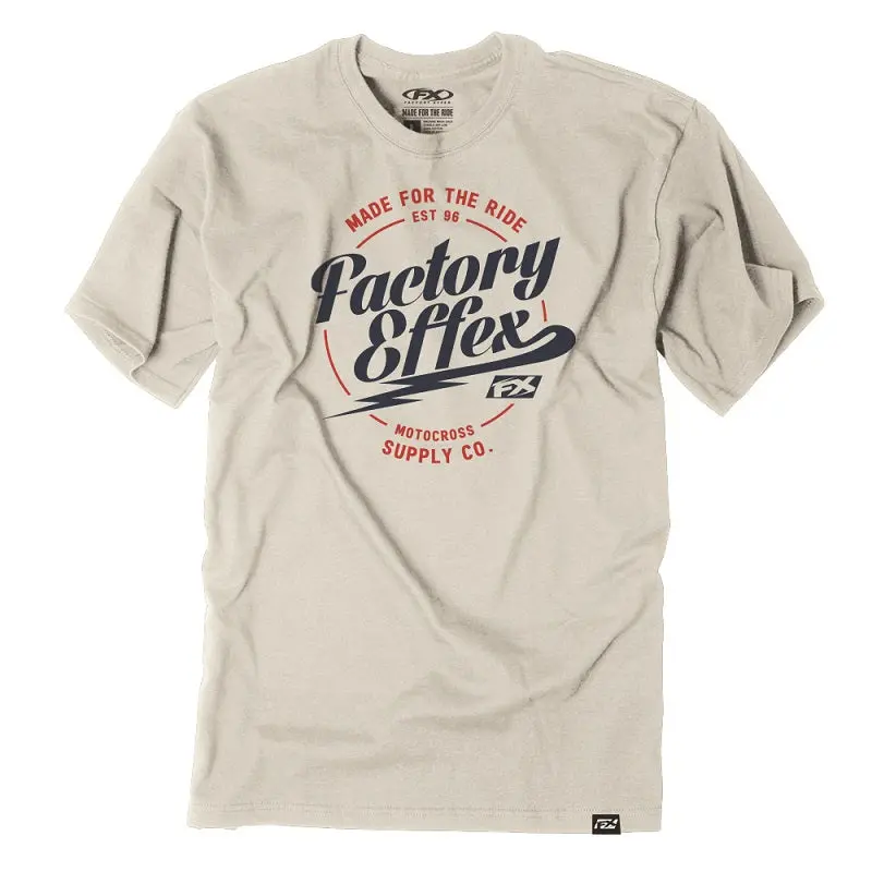 Fx Mens Crew T-Shirt Sand Fx Shock (Xl)#24-87716 1