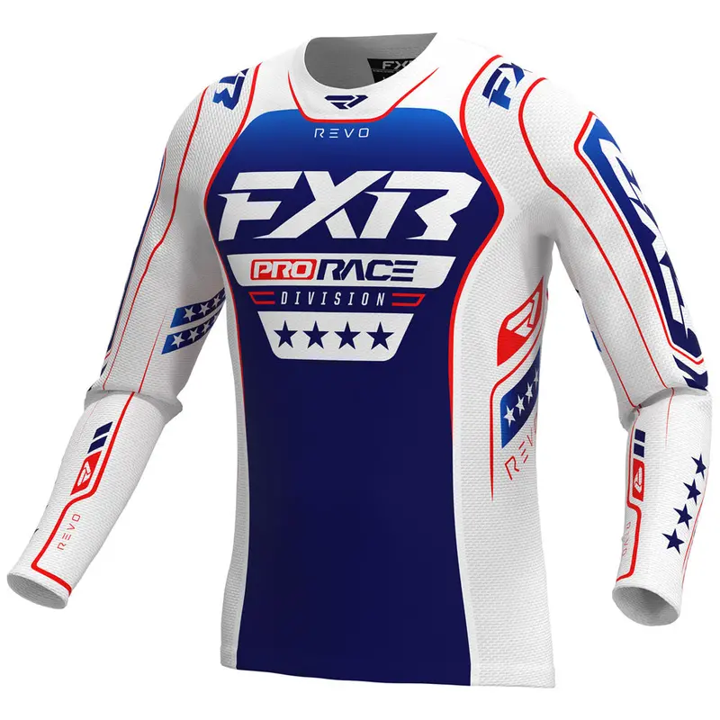 Fxr Racing Revo Patriot Mx Jersey Large Patriot#263331-2040-13 1