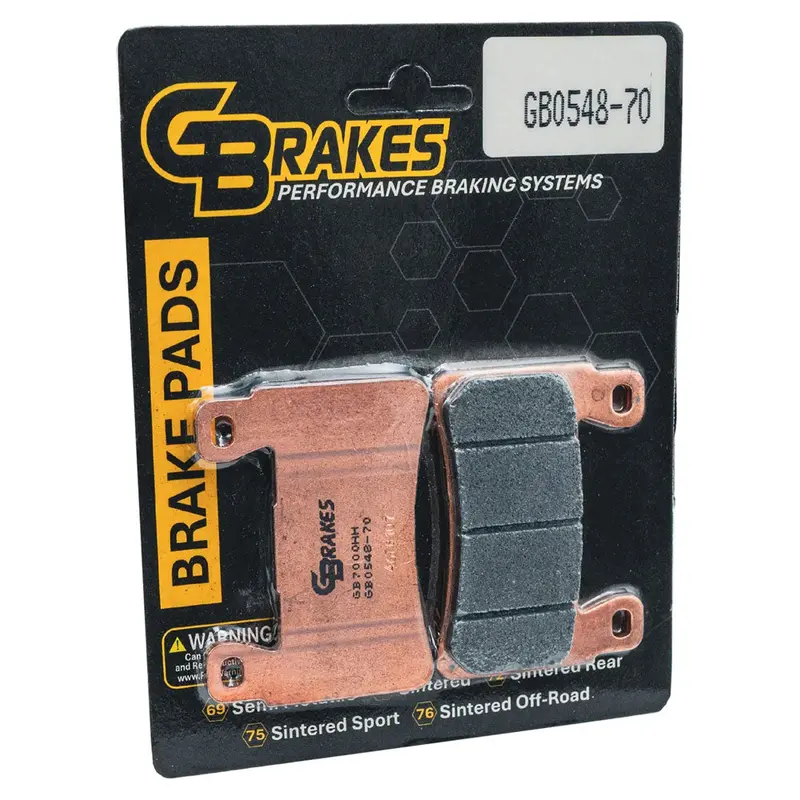 Gbrakes Brake Pad - Sintered Double H#218565-P11 1