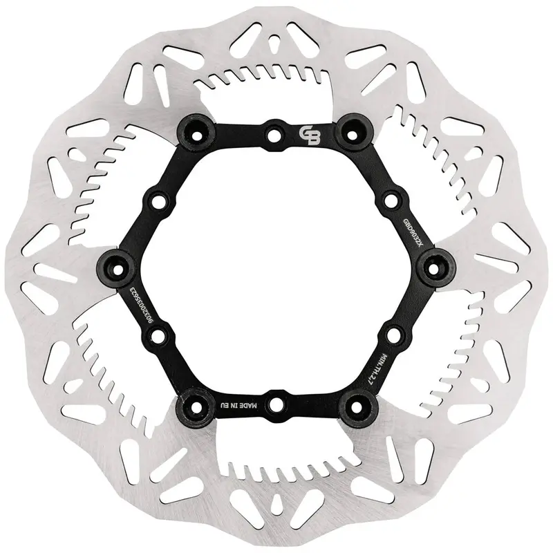 Gbrakes Floating Wave Brake Rotor, Front#218567-P 1
