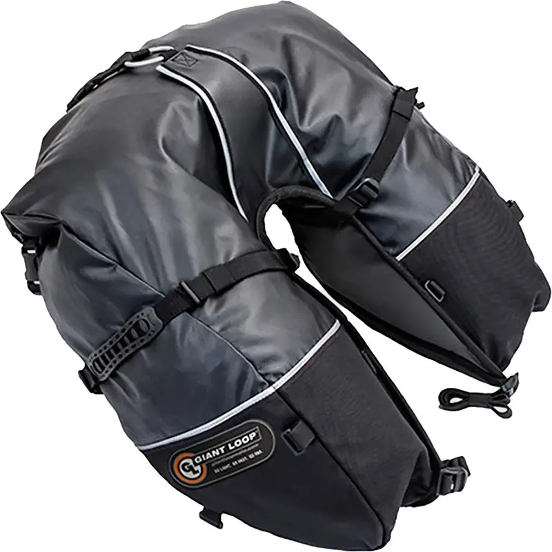 Giant Loop Coyote Roll Top Saddlebag Black #Csb20-B 1
