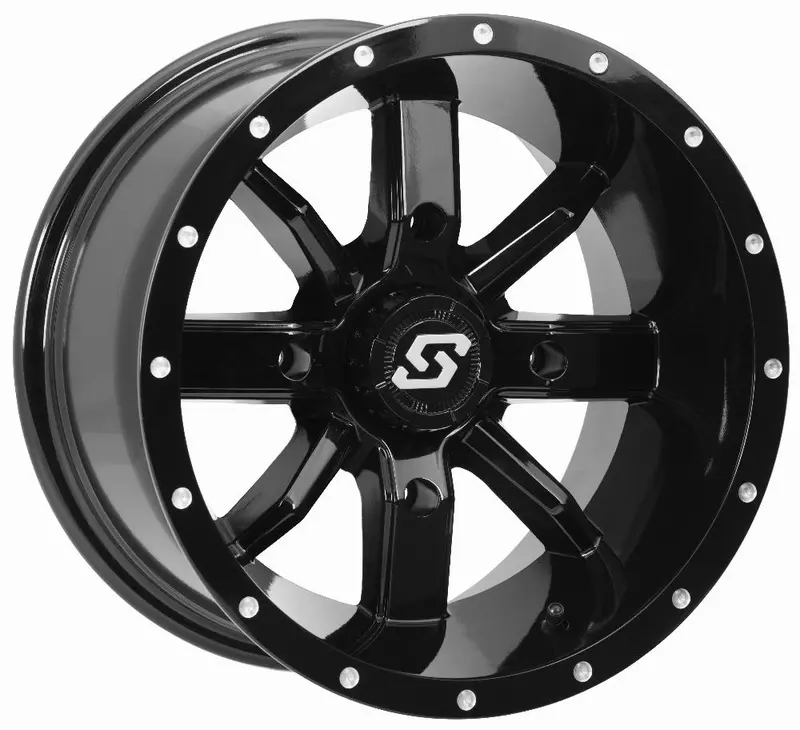 Hollow Point Wheel 14X10 4/156 5+5 (0Mm) Black #A88b-41056-55S 1