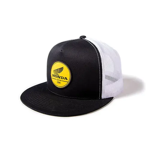 Honda Gold Label Snapback Hat /Black-White (Os)#24-86302 1