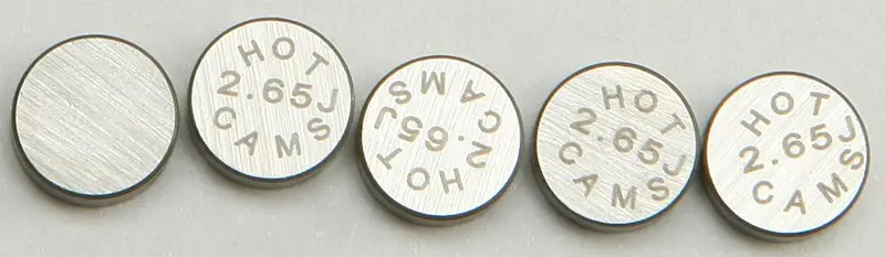 Hot Cams 5Pk748265 Valve Shims 7.48X2.65Mm 5/Pk 1