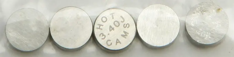Hot Cams 5Pk748340 Valve Shims 7.48X3.40Mm 5/Pk 1