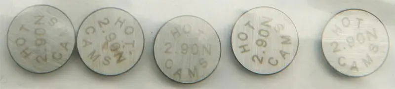 Hot Cams 5Pk948290 Valve Shims 9.48X2.90Mm 5/Pk 1