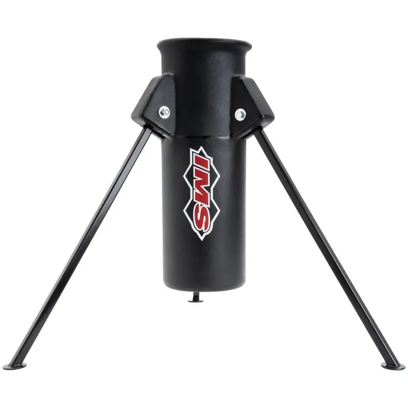 Ims Dry Break Plastic Dump Can Stand Black#218390-Bk1 1