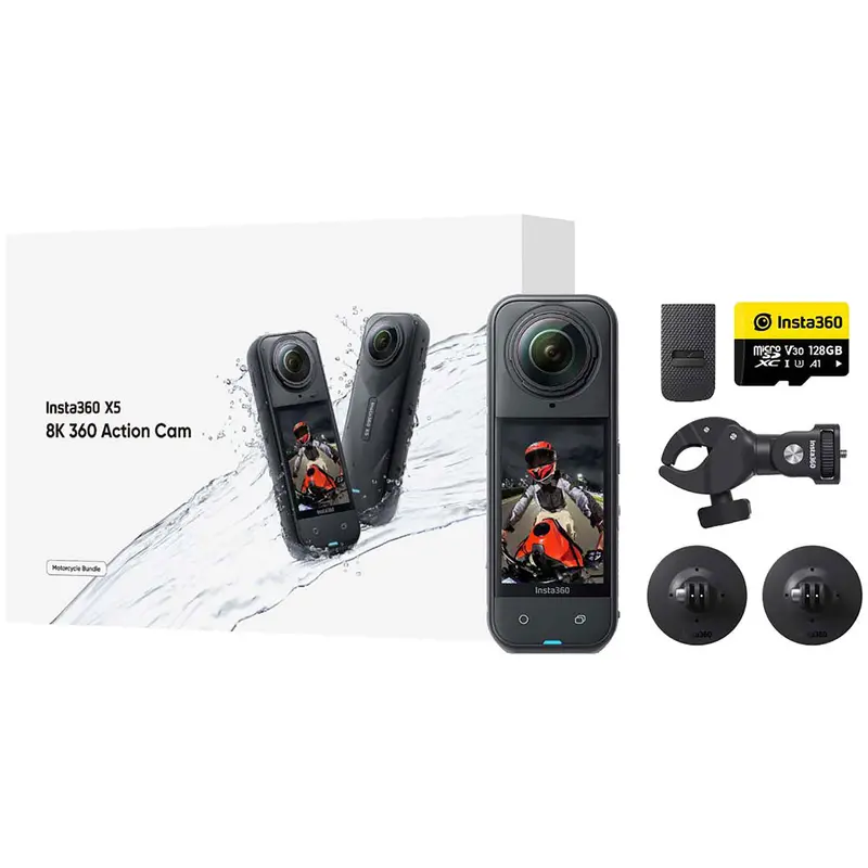 Insta360 X5 Motorcycle Bundle#Cinsaaha 1