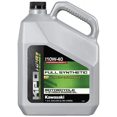 Kawasaki Kpo 4-Stroke Full Synthetic Engine Oil 10W-40 1 Gallon#K61021-500-01G 1