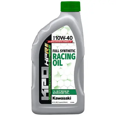 Kawasaki Kpo 4-Stroke Full Synthetic Racing Engine Oil 10W-40 32 Oz.#K61021-50R-01Q 1