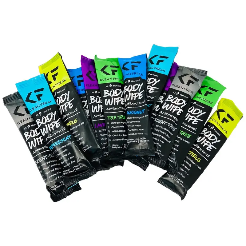 Klean Freak Body Wipe - 12 Pack Mixed #Dzmx12 1