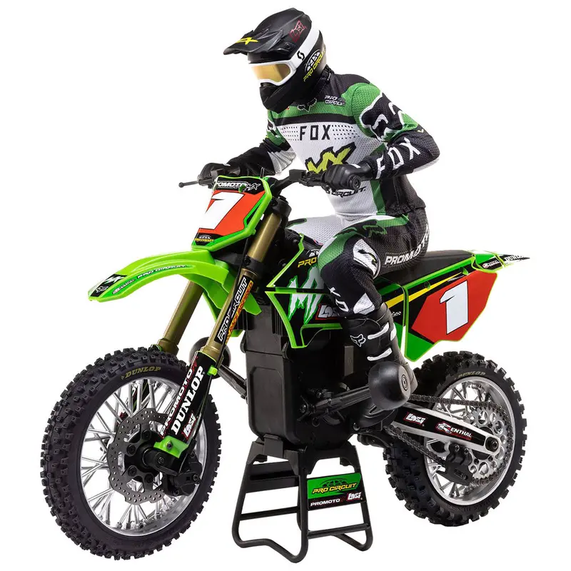 Losi Promoto-Mx Motorcycle 1:4 Scale Green#Los060002 1