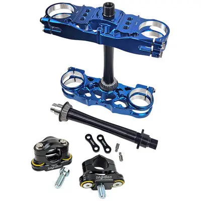Luxon Gen3 Pro Triple Clamp Set With Solid Handlebar Mounts#214264-P 1