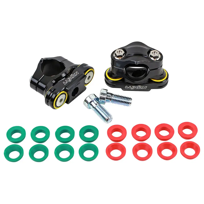 Luxon Gen3 Rubber Isolated Handlebar Mounts 1 1/8" Bars Black#2142610001 1
