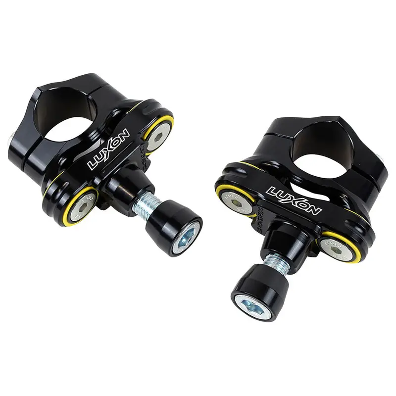 Luxon Gen3 Rubber Isolated Handlebar Mounts Honda Cone 1 1/8" Bars Black#2143030001 1