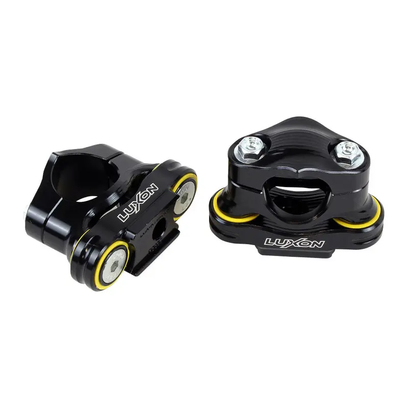Luxon Gen3 Rubber Isolated Handlebar Mounts M10 Interface 1 1/8" Bars Black#Lux-Ktm-Ss-A0027-118 1