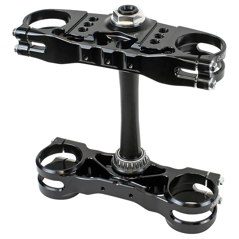 Luxon Gen3 Triple Clamp Set With Rubber Isolated Handlebar Mounts#214267-P 1