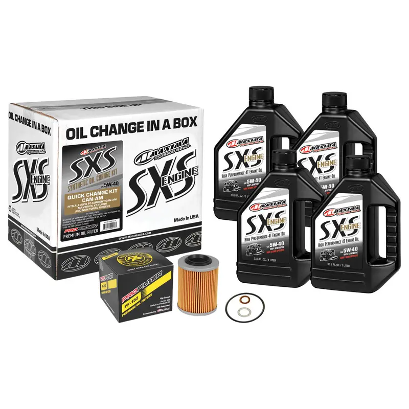 Maxima 90-469013-Ca Sxs Quick Change Kit 5W-40 #90-469013-Ca 1