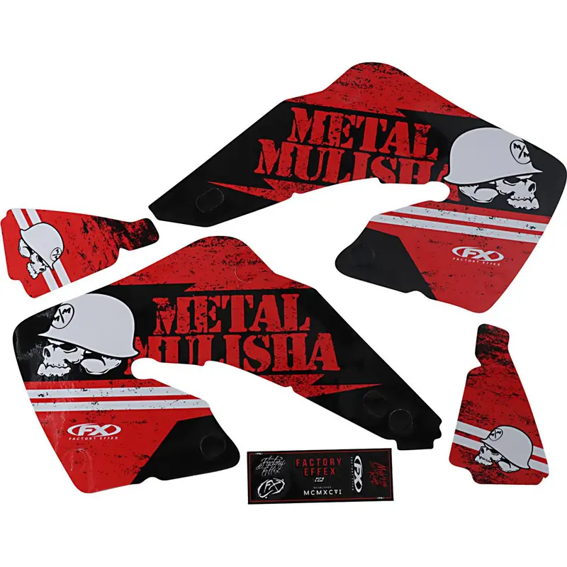 Metal Mulisha Shroud/Airbox Graphic Kit Honda Cr125/250 00-01#23-11318 1