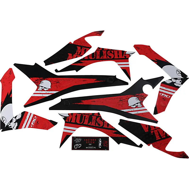 Metal Mulisha Shroud/Airbox Graphic Kit Honda Crf 250#23-11338 1