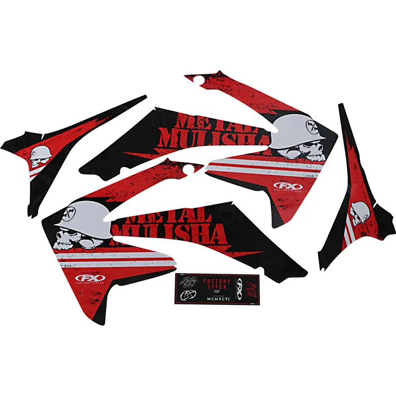Metal Mulisha Shroud/Airbox Graphic Kit Honda Crf250#23-11336 1