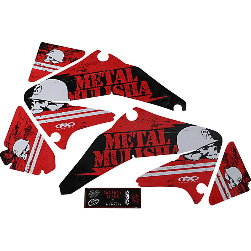 Metal Mulisha Shroud/Airbox Graphic Kit Honda Crf450 02-04#23-11328 1
