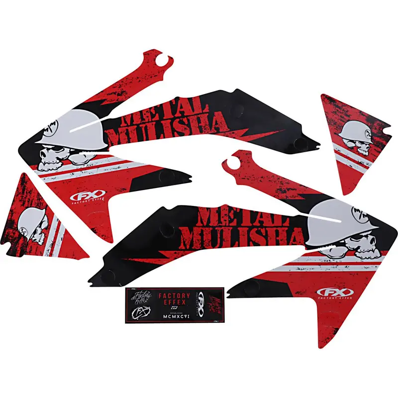Metal Mulisha Shroud/Airbox Graphic Kit Honda Crf450 05-08#23-11334 1