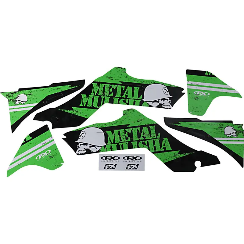 Metal Mulisha Shroud/Airbox Graphic Kit Kawasaki Kx250f 13-16#23-11130 1