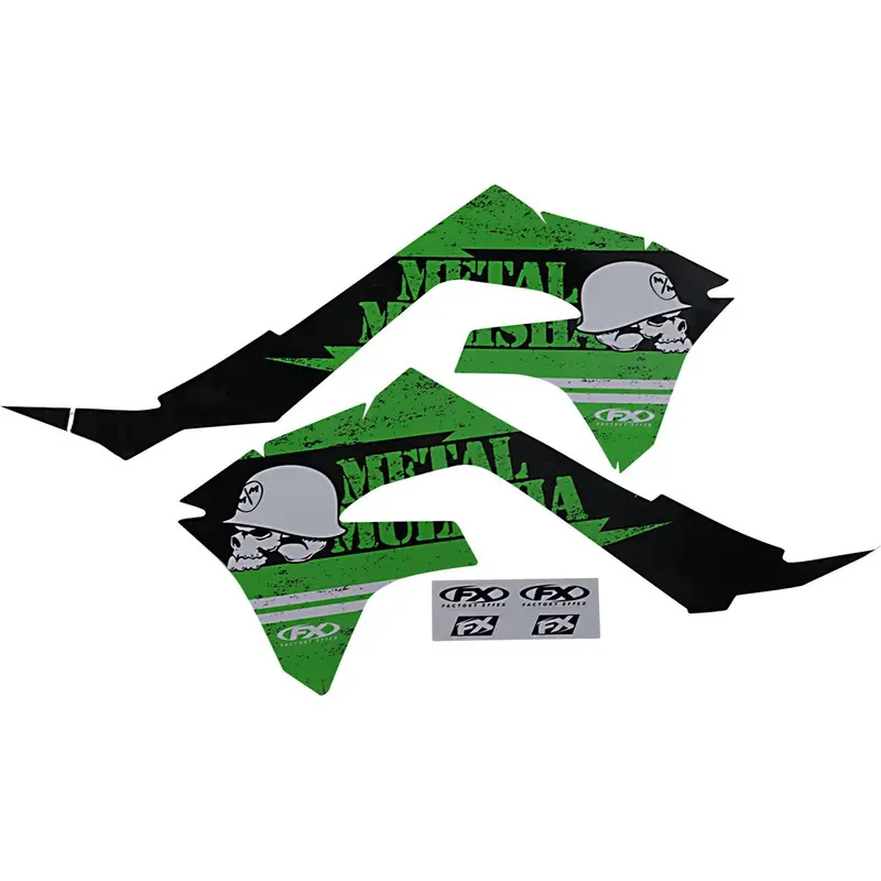 Metal Mulisha Shroud/Airbox Graphic Kit Kawasaki Kx450f 19-20#23-11138 1