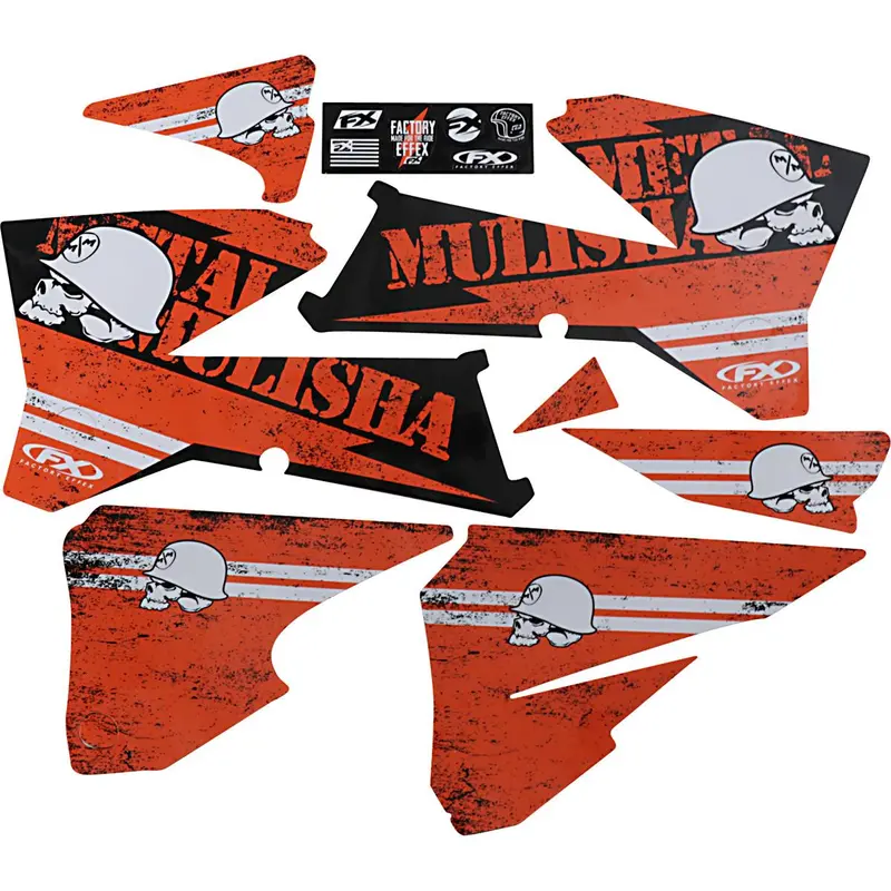 Metal Mulisha Shroud/Airbox Graphic Kit Ktm Sx125-525,#23-11522 1