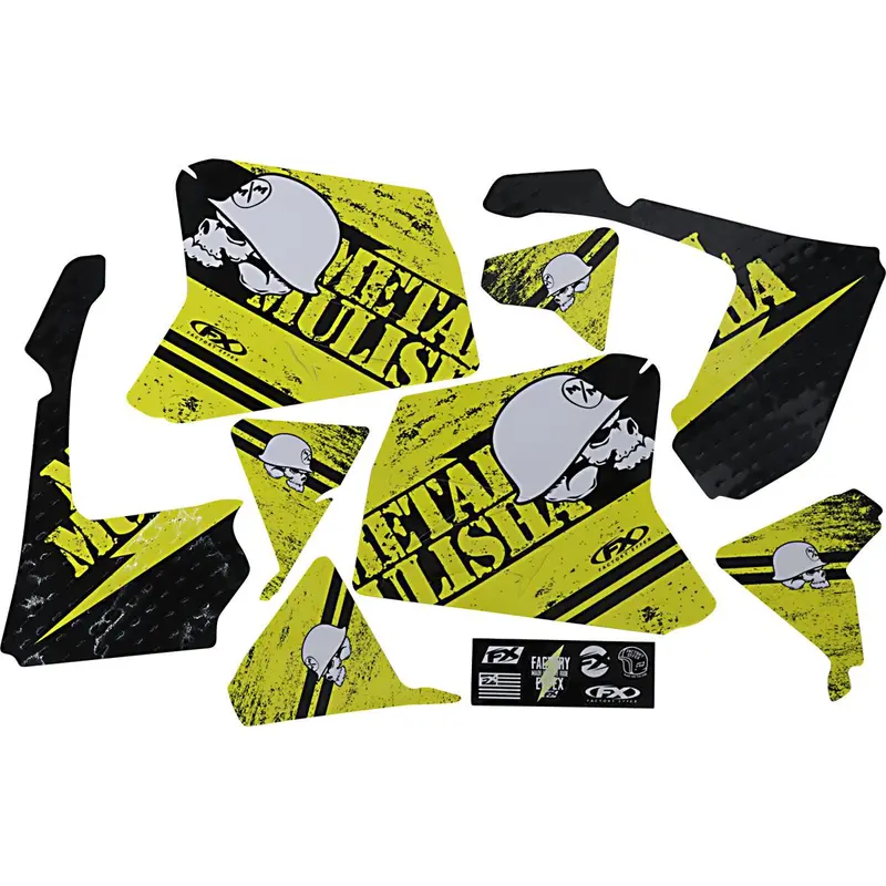 Metal Mulisha Shroud/Airbox Graphic Kit Suzuki Rm125/250 01-08#23-11420 1