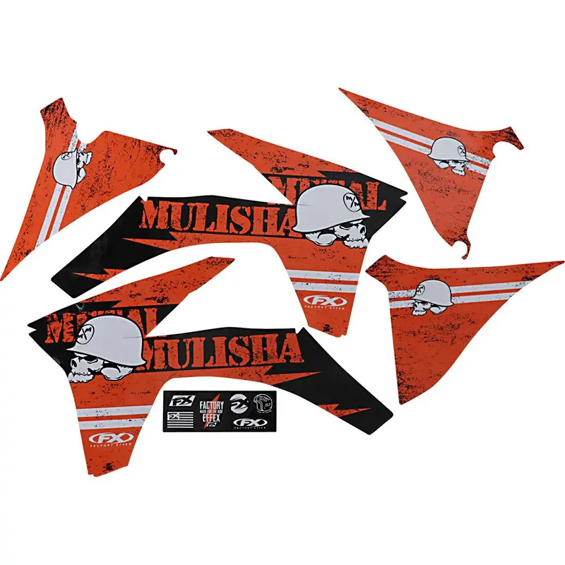 Metal Mulisha Shroud/Airbox Graphic Kit Sx125-450F#23-11526 1